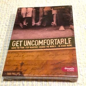 Get Uncomfortable Leader CD & Book kit NEW Serve Poor Changeworld in Jesus Name
